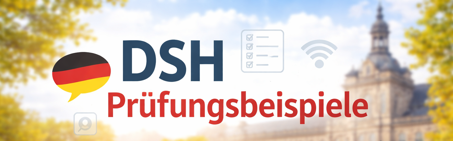 Deutschkurs Beispiele - Unitutor